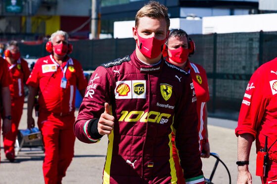 Mick fährt Schumis WM-Auto