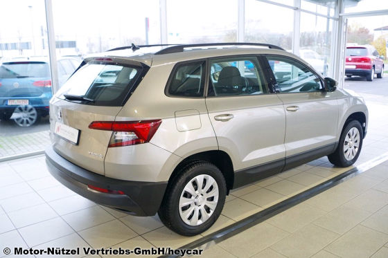 Gepflegtes Kompakt-SUV Skoda Karoq zum gepflegten Niedrigpreis