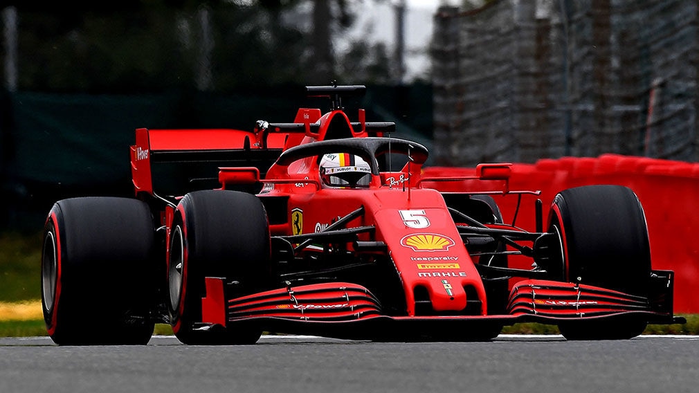 Vettel Ferrari F1 2020