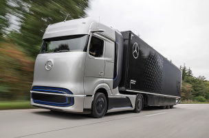 Mercedes GenH2: Lkw mit Brennstoffzelle