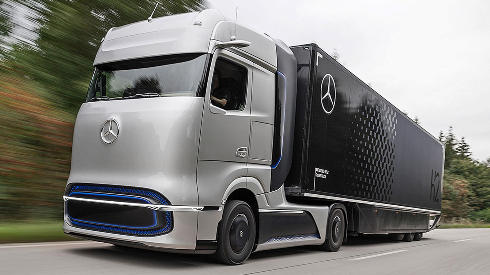 Mercedes GenH2 (2023): Neuvorstellung - Studie - Wasserstoff - Lkw