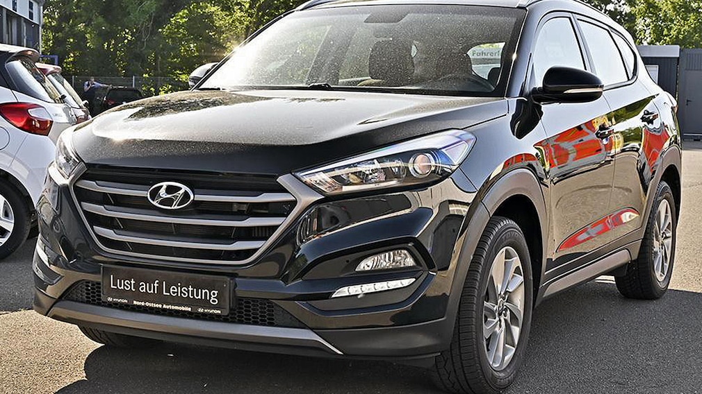 Ein schöner Hyundai Tucson für weniger als die Hälfte des Neupreises