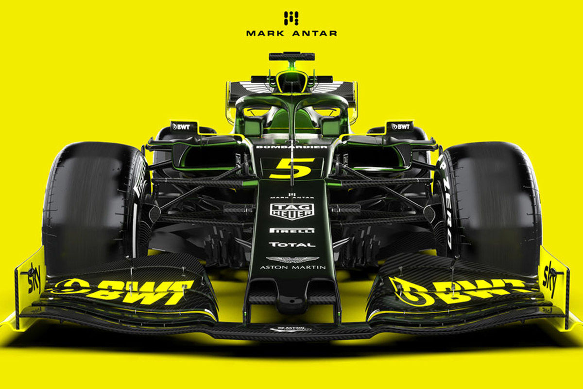 Formel 1 Mogliche Aston Martin F1 Designs Bilder Autobild De