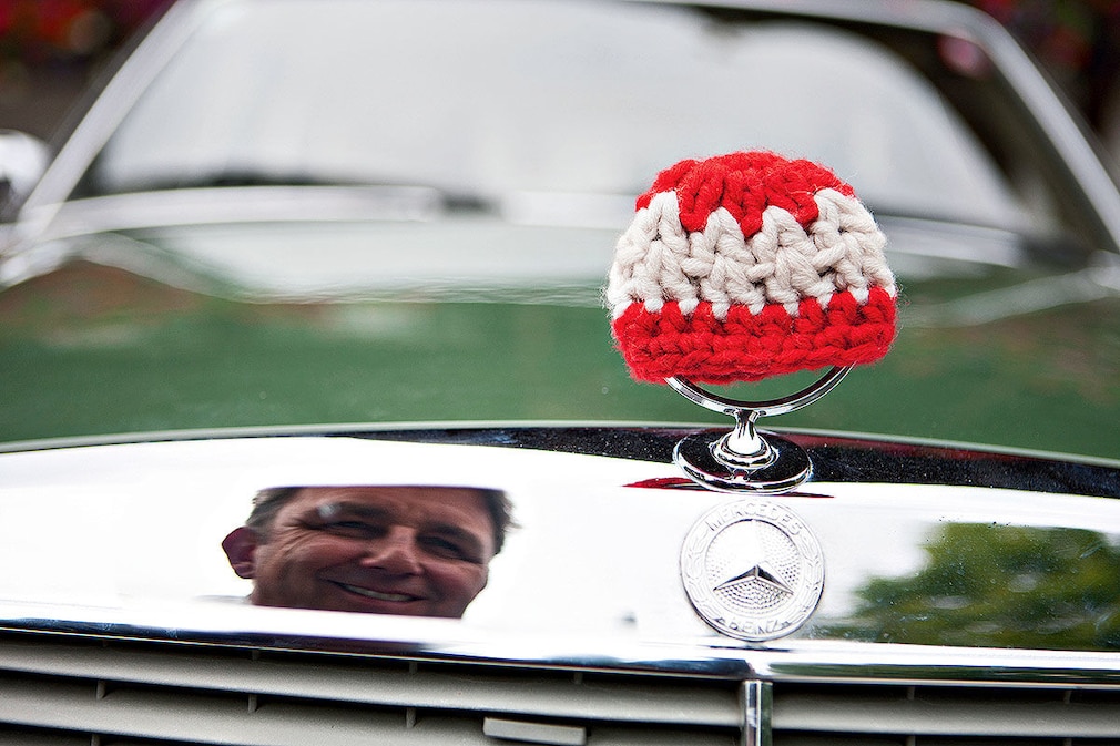 Der alte Benz des "Bergdoktors"