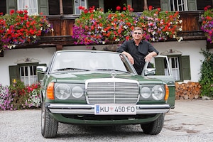 Der alte Benz des "Bergdoktors"