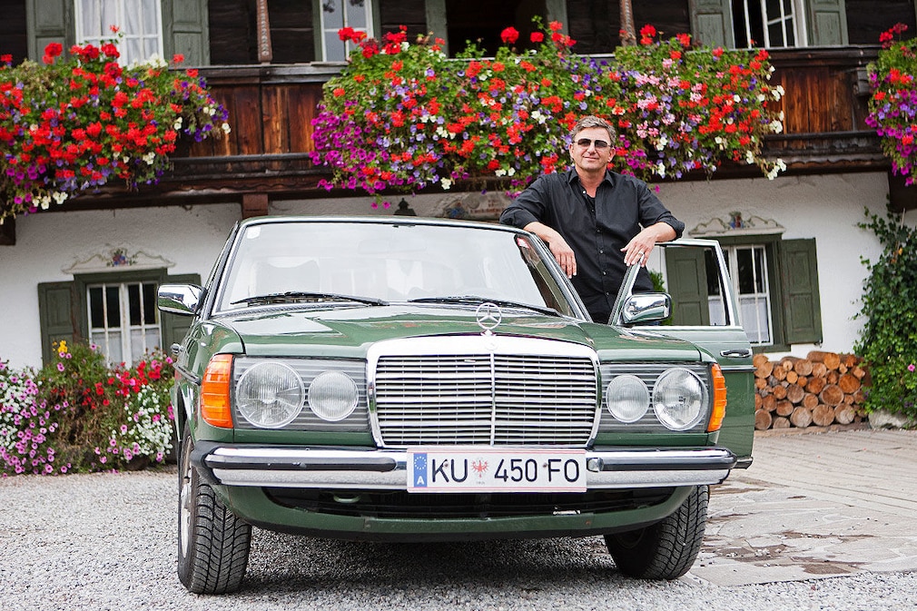 Der alte Benz des "Bergdoktors"