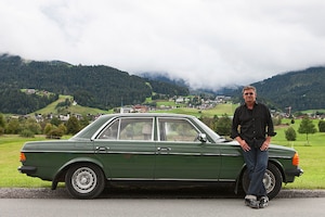 Der alte Benz des "Bergdoktors"