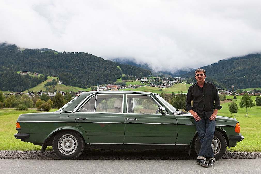 Der alte Benz des "Bergdoktors"