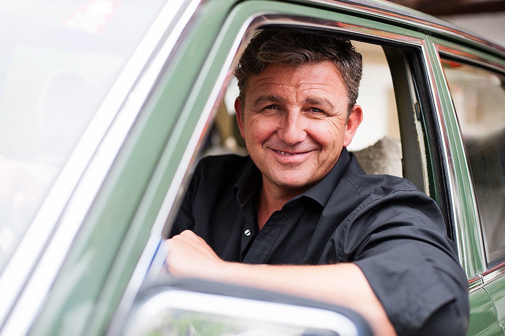 Der alte Benz des "Bergdoktors"