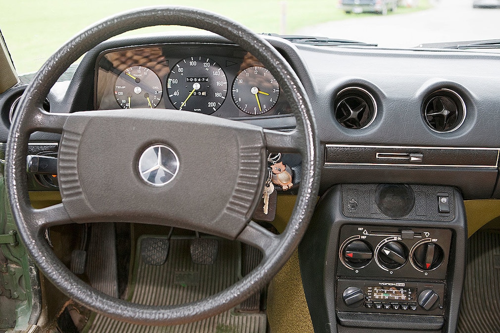 Der alte Benz des "Bergdoktors"