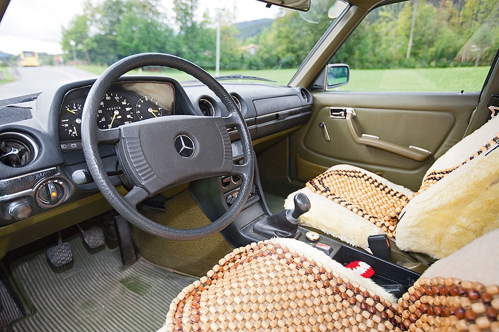 Der alte Benz des "Bergdoktors"