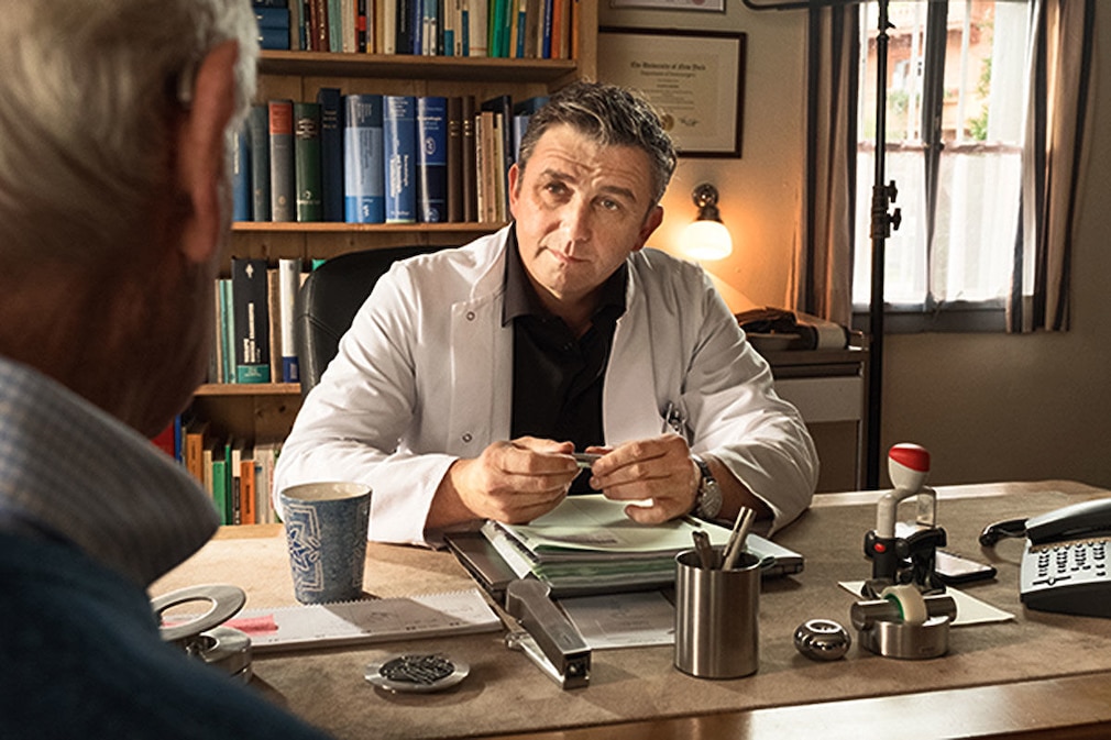 Der alte Benz des "Bergdoktors"