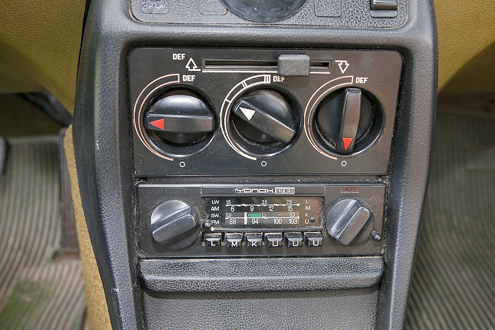 Der alte Benz des "Bergdoktors"