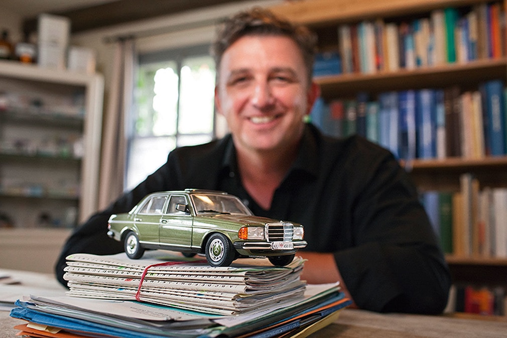 Der alte Benz des "Bergdoktors"