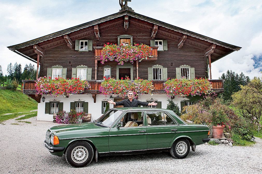 Der alte Benz des "Bergdoktors"
