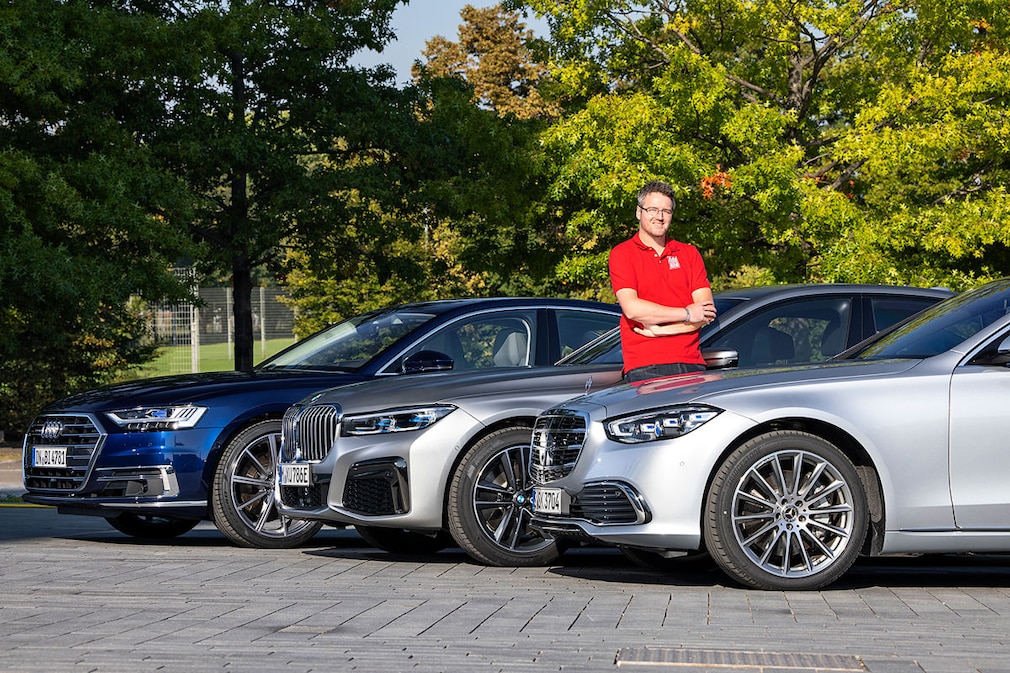 Audi A8 BMW 7er Mercedes S-Klasse