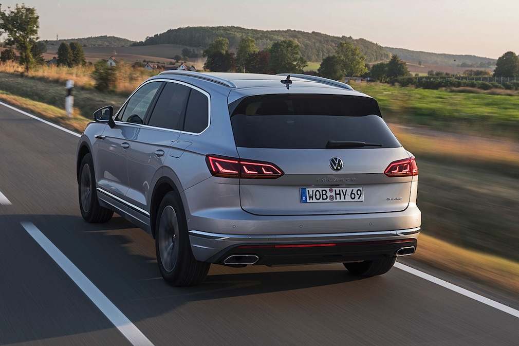 So fährt der VW Touareg eHybrid