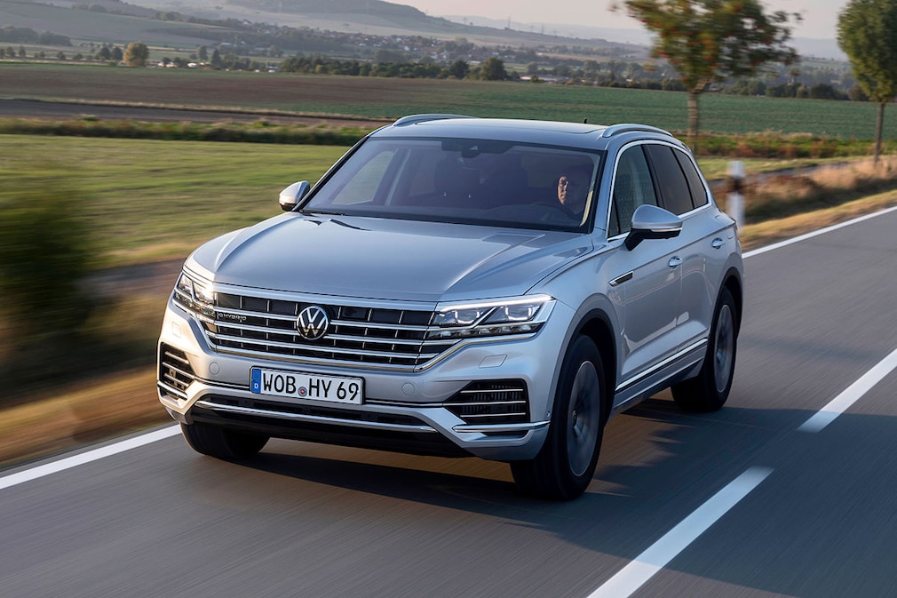 So fährt der VW Touareg eHybrid