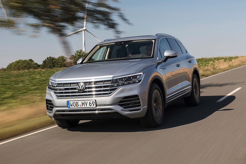 So fährt der VW Touareg eHybrid