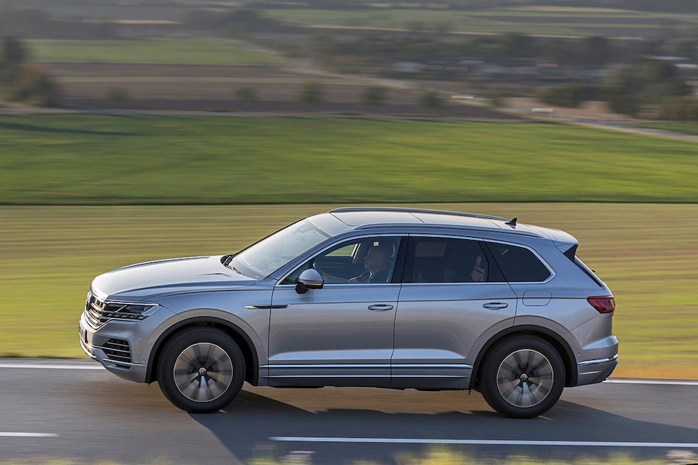 So fährt der VW Touareg eHybrid