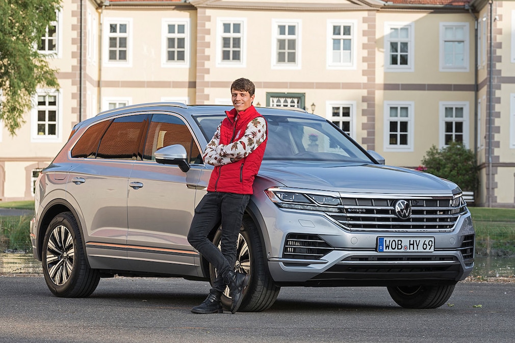 So fährt der VW Touareg eHybrid