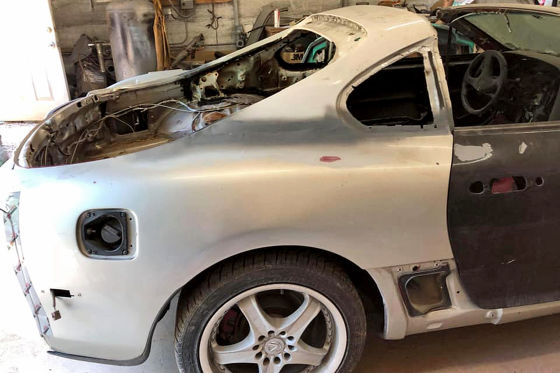 So entstand der weltweit wohl einzige Toyota Supra Roadster