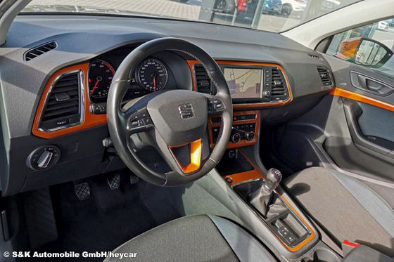 Auffälliger Seat Ateca mit guter Ausstattung für unter 16.000 Euro