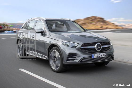 Der GLC bleibt sich optisch treu und wird immer elektrifiziert