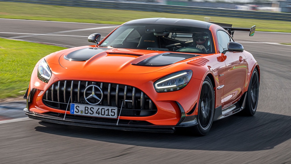 Auf die Piste im AMG GT Black Series