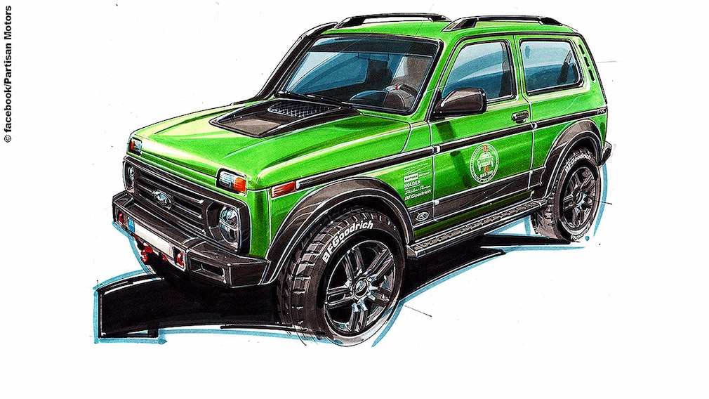 Lada 4x4 LADA 50th Anniversary Limited Etition !! 16:9 !!