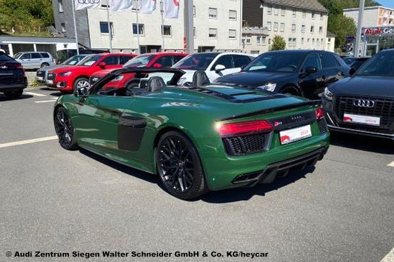 Audi R8 V10 plus Spyder in Sonderfarbe zu verkaufen