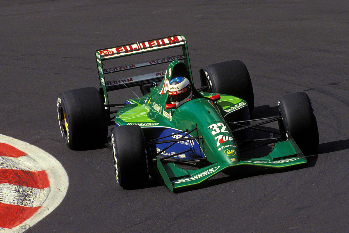 F1 Jordan Uber Schumacher Michael Fuhr Unglaubliche Zeiten Autobild De