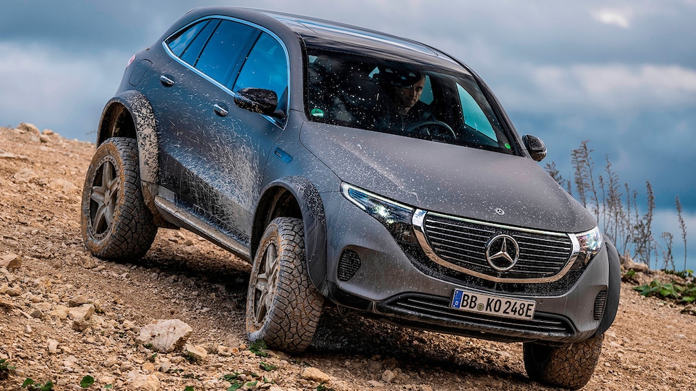 So fährt der Offroad-EQC