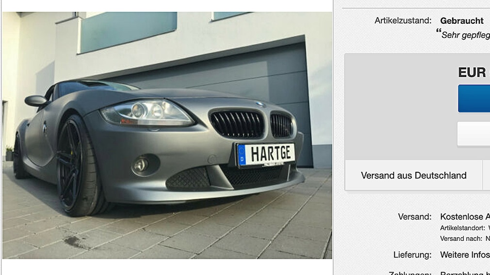 BMW Hartge Z50  E39 M5 V8 Motor