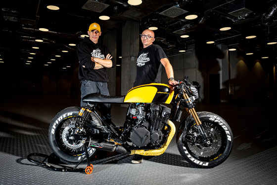 Honda CB 750 RC42 Cafe Racer. The Spider