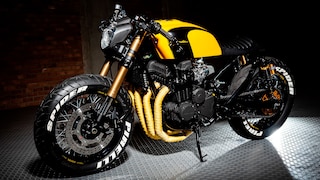 Diese Honda CB 750 wurde zum Cafe Racer umgebaut