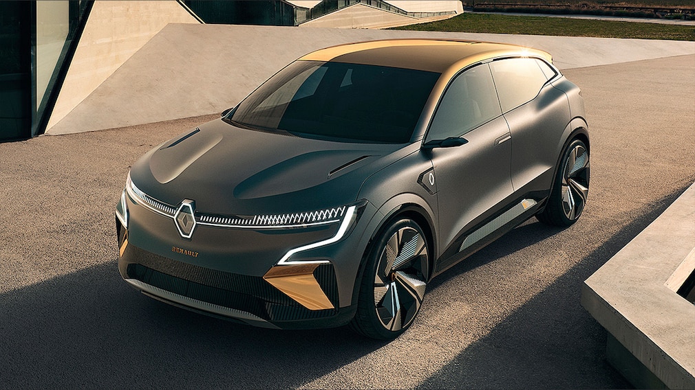 Mit dem Mégane eVision zeigt Renault eine neue Elektro-SUV Studie