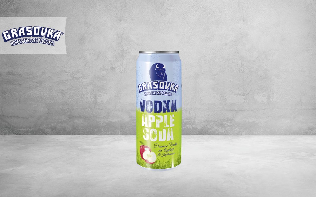 Grasovka Vodka Apple Soda