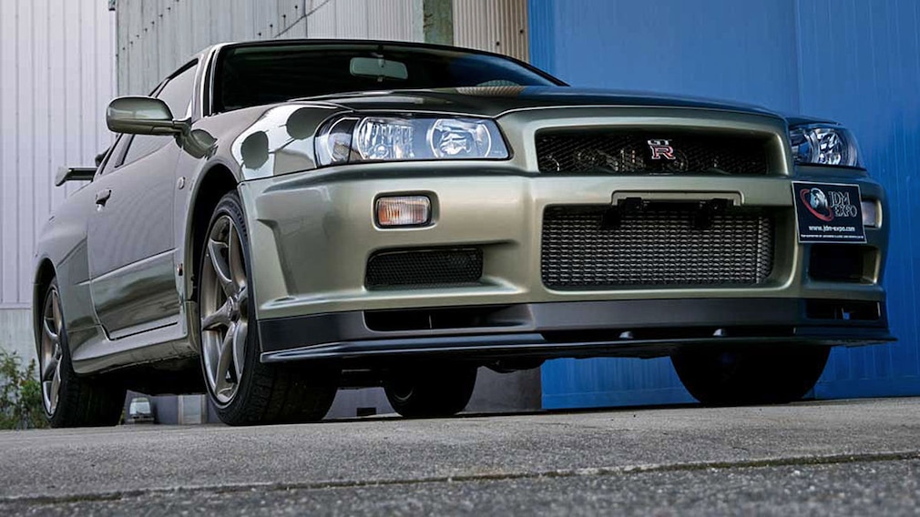 Einzelstück! Nissan Skyline R34 GT-R für 14.000 Euro - AUTO BILD