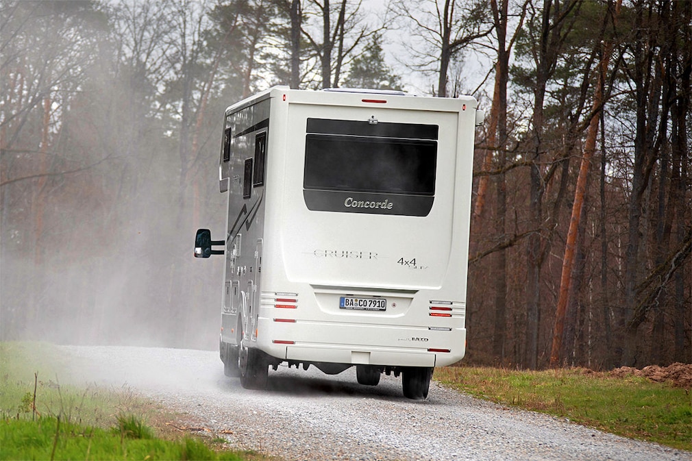 Wohnmobil-Test Concorde Cruiser 791 RL SUV 4x4