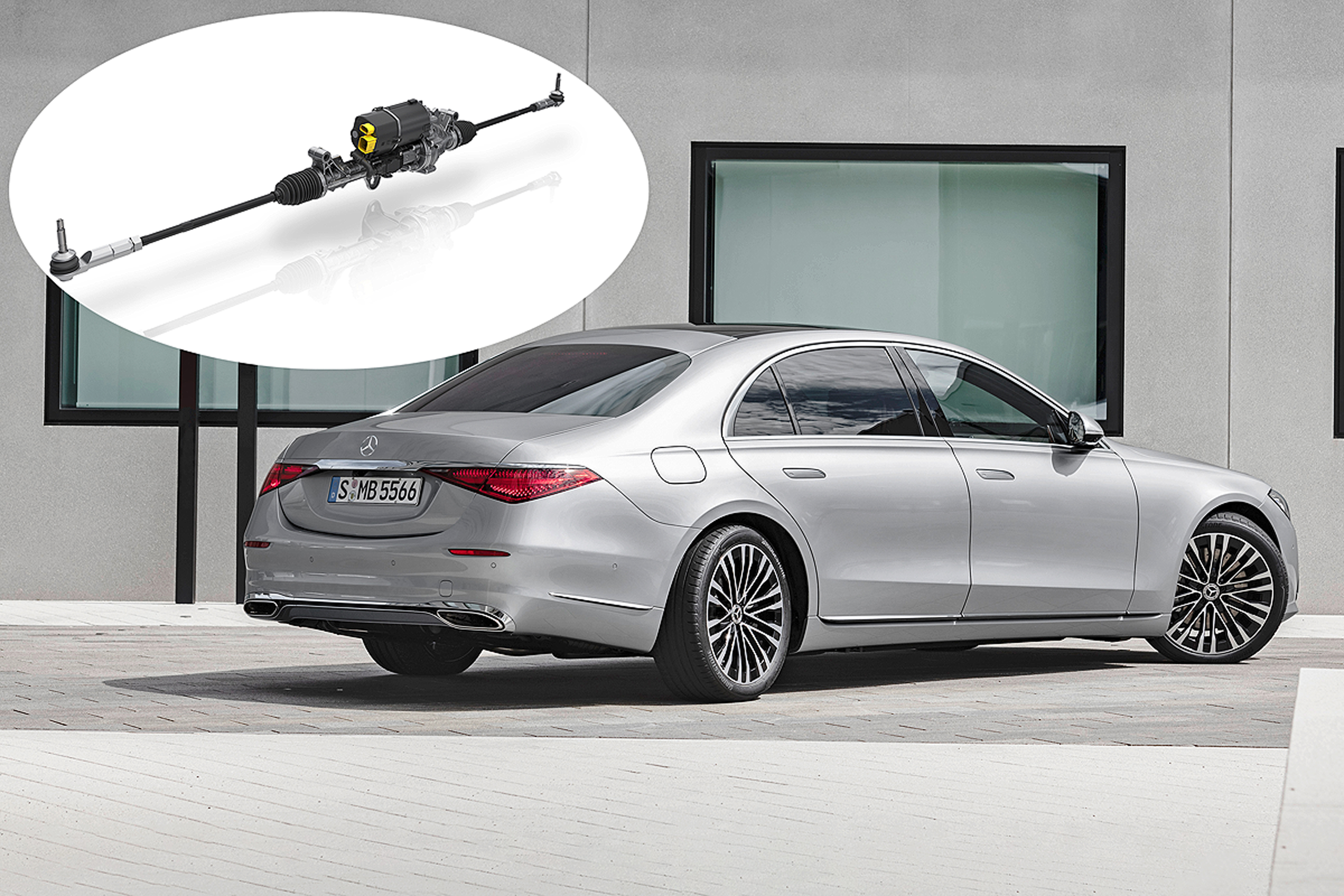 Die Neue Hinterachslenkung Macht Die S Klasse Agil Wie Nie Autobild De