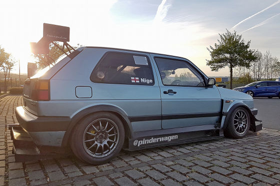 VW Golf 2 von Nigel Pinder