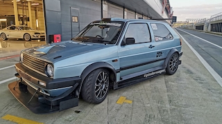 VW Golf 2 von Nigel Pinder        !! 16:9 !!