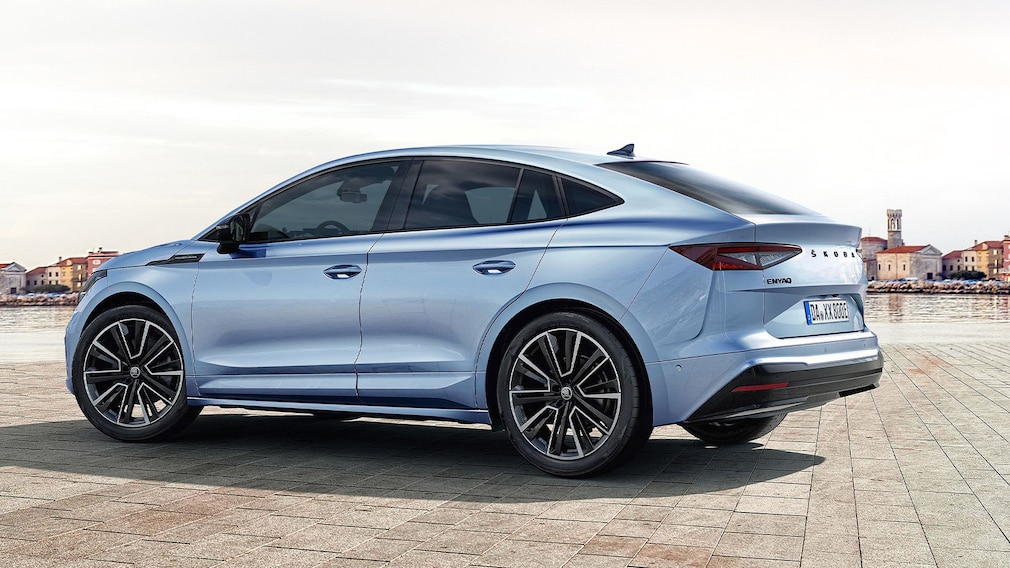 So könnte die Coupé-Version des Skoda Enyaq kommen