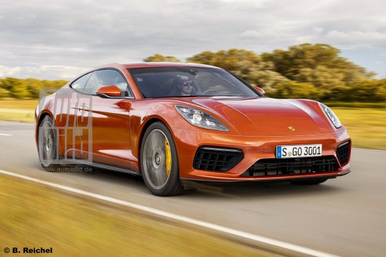 Porsche Panamera Coupé !! ILLUSTRATION !!