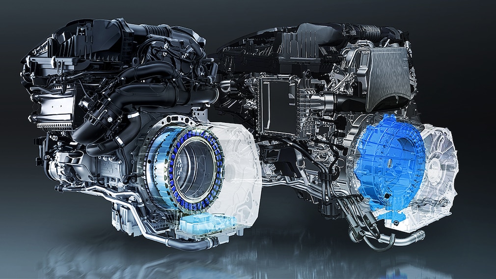 Mercedes M254 Vierzylinder Benzinmotor und OM 654 M Vierzylinder Dieselmotor  