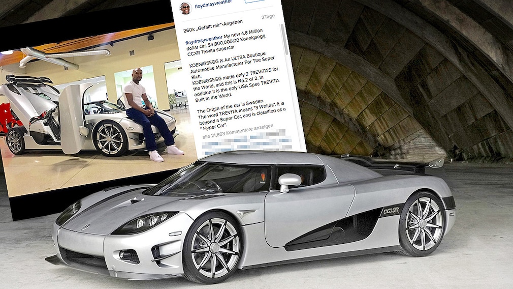 Floyd Mayweather Koenigsegg CCXR Trevita Floyd Mayweather Koenigsegg CCXR Trevita