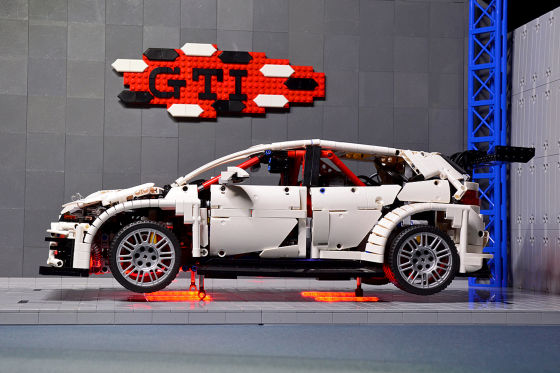 Lego Bastler baut VW GTI TCR mit funktionierendem DSG AUTO BILD