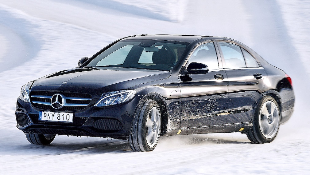 Handling auf Schnee