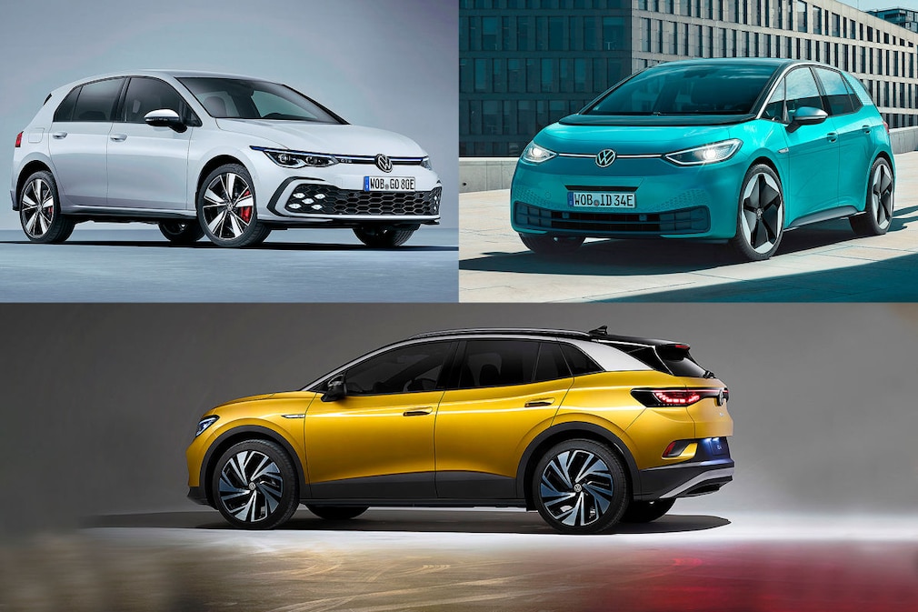 Alle Elektroautos und Plug-in-Hybride von VW